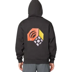 Tri-Color Logo Garment Dyed Hoodie - Men's