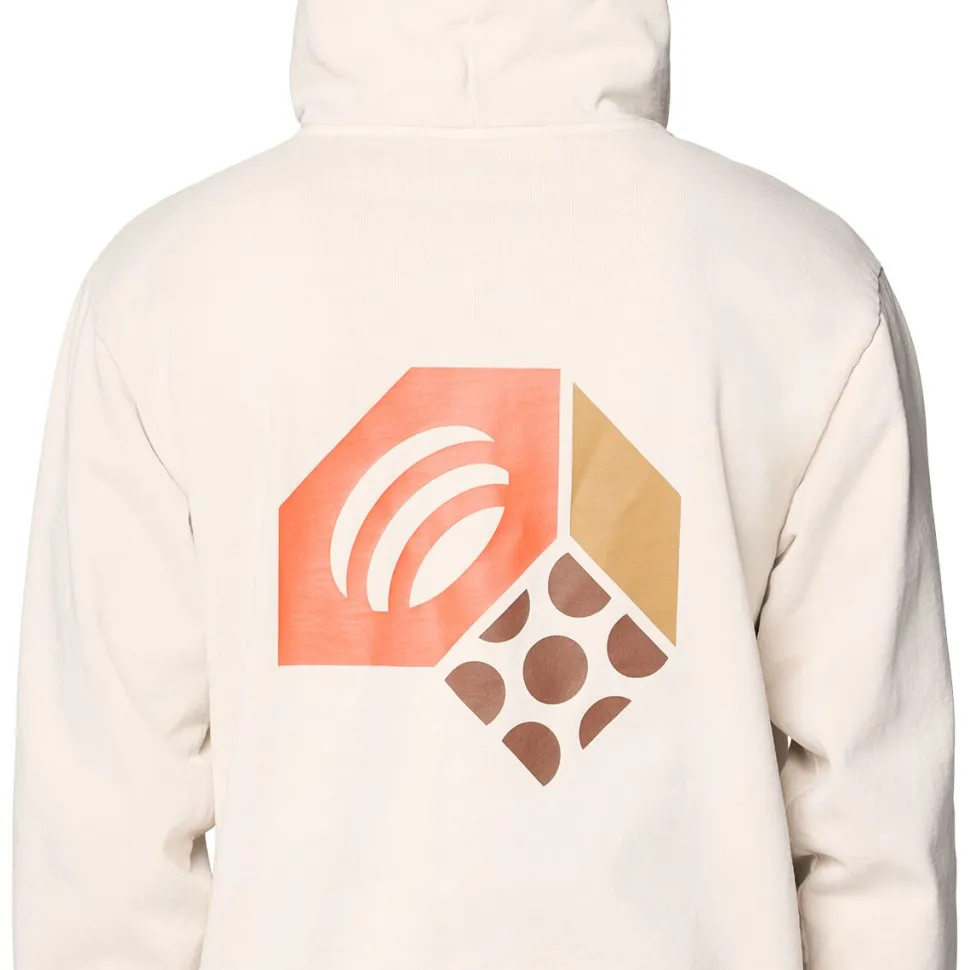 Tri-Color Logo Garment Dyed Hoodie - Men's