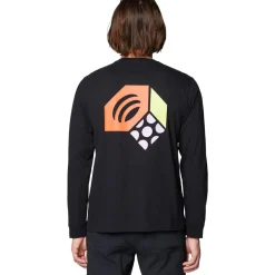 Tri-Color Logo Long-Sleeve T-Shirt - Men's