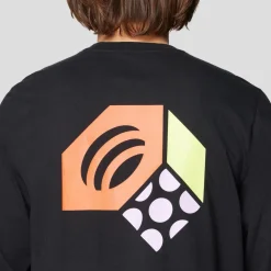 Tri-Color Logo Long-Sleeve T-Shirt - Men's