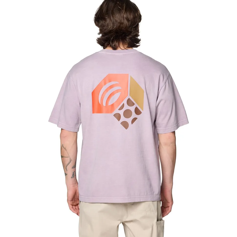 Tri-Color Logo Short-Sleeve T-Shirt - Men's