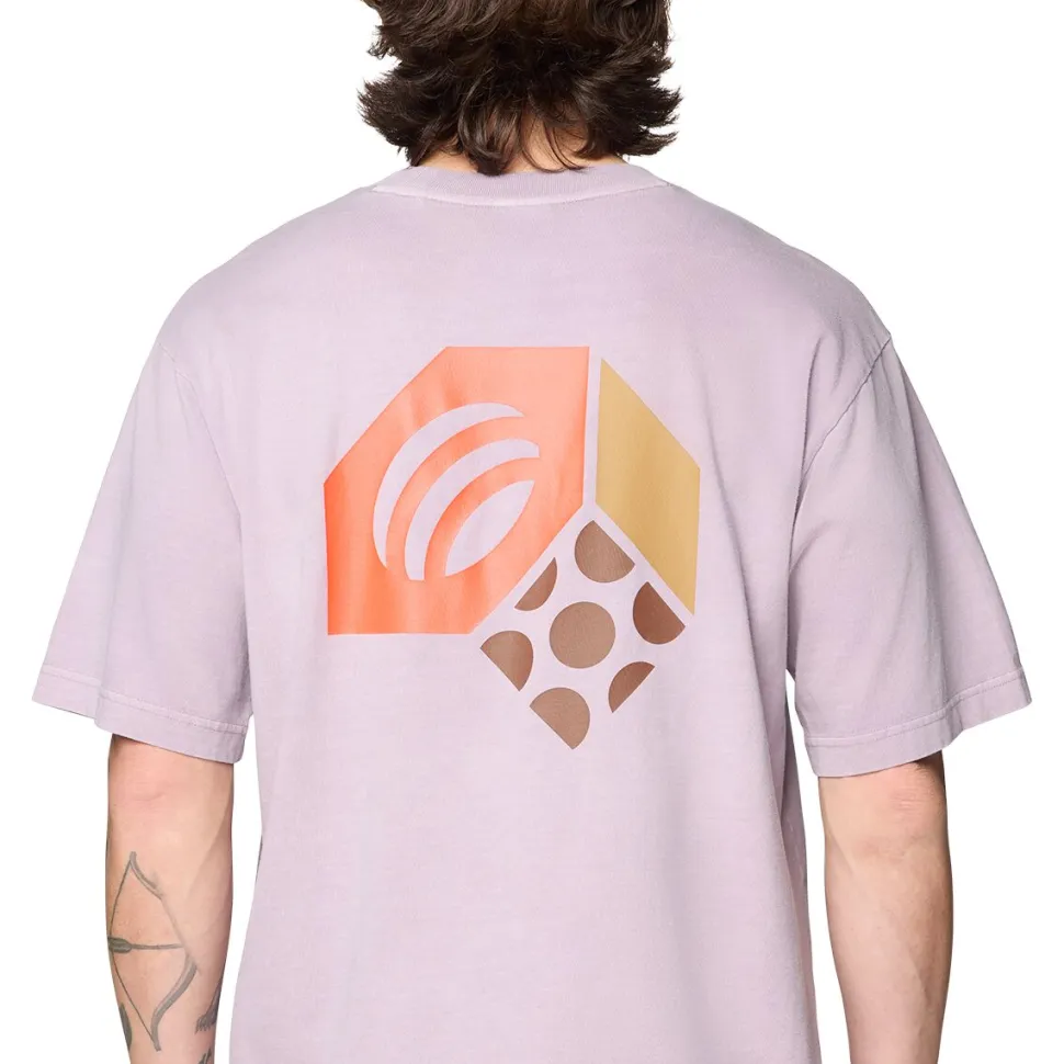 Tri-Color Logo Short-Sleeve T-Shirt - Men's