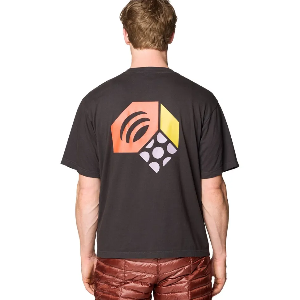 Tri-Color Logo Short-Sleeve T-Shirt - Men's
