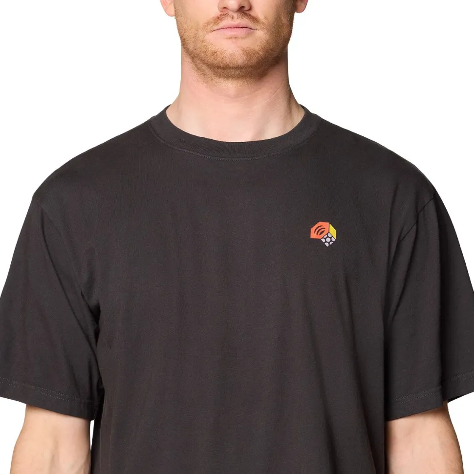 Tri-Color Logo Short-Sleeve T-Shirt - Men's