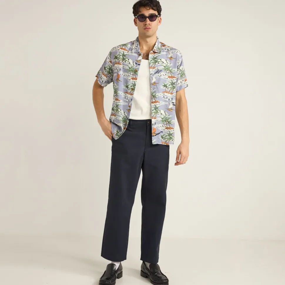 Tropical Short-Sleeve Shirt - Men's