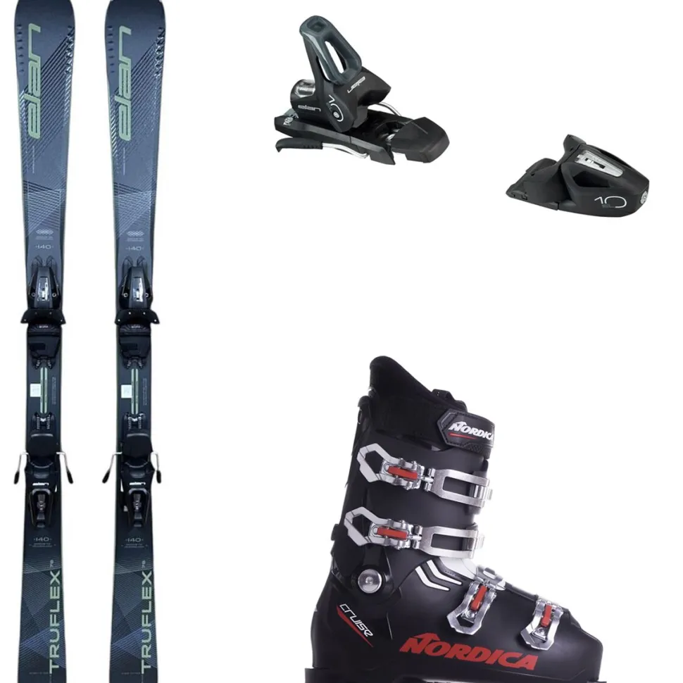 Truflex 76 LS Ski + Elan Shift Binding + Nordica Cruise Boot