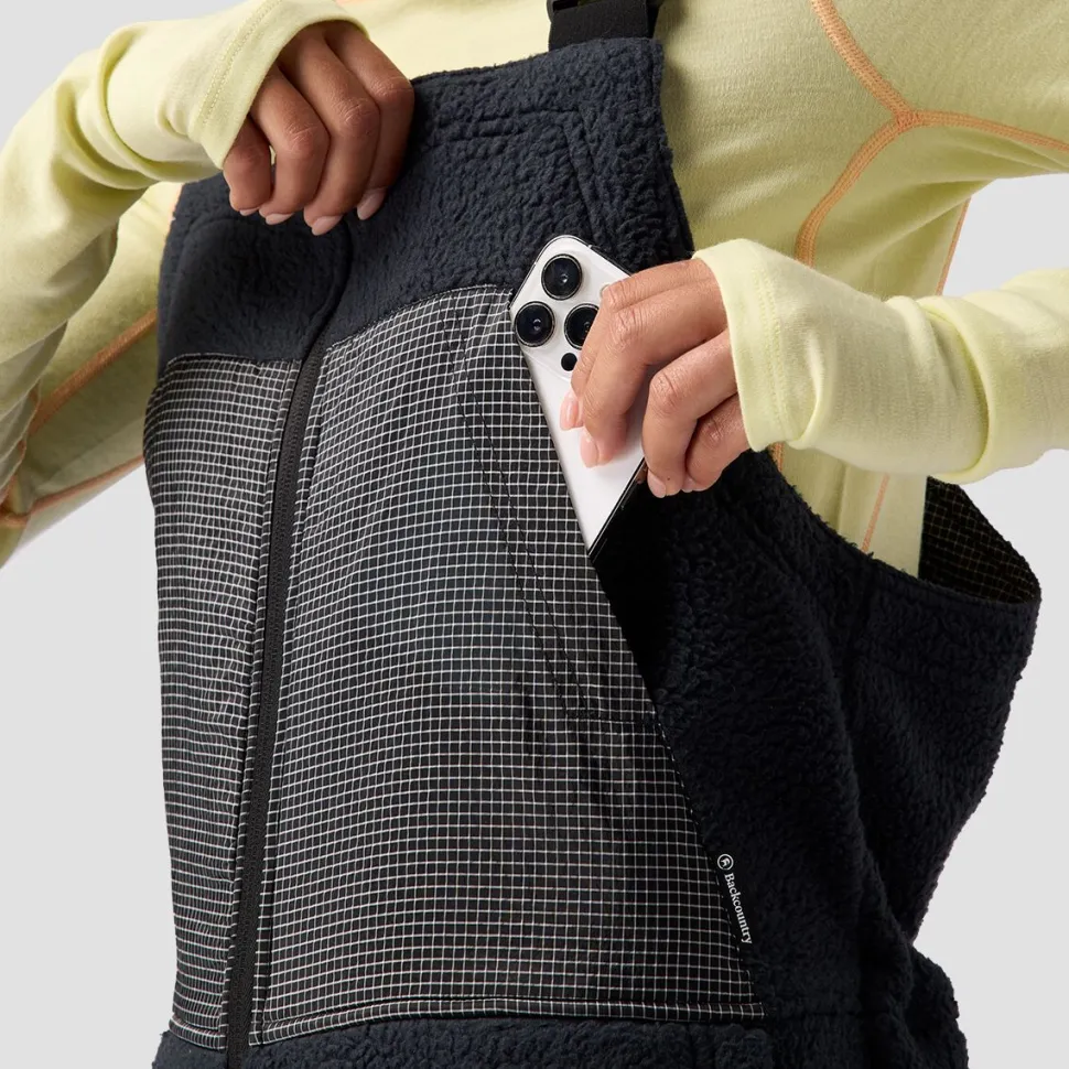 Wander Pile-Fleece Overall - Women's