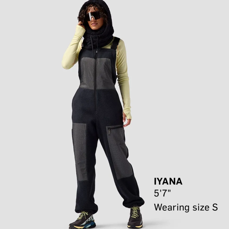 Wander Pile-Fleece Overall - Women's