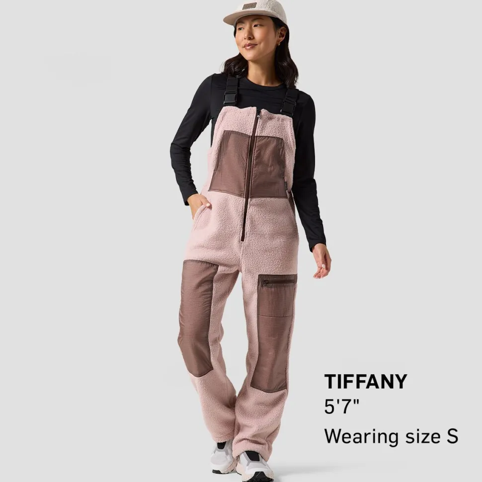 Wander Pile-Fleece Overall - Women's