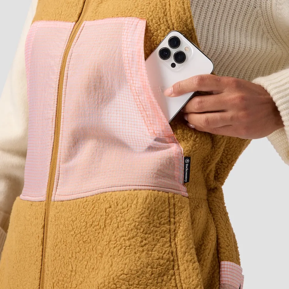 Wander Pile-Fleece Overall - Women's