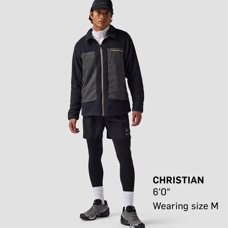 Wander Pile-Fleece Shirt Jacket- Men's