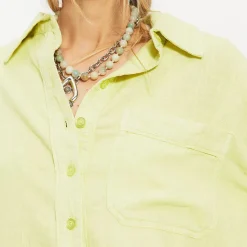 We The Free Laurel Linen Button-Up Shirt - Women's