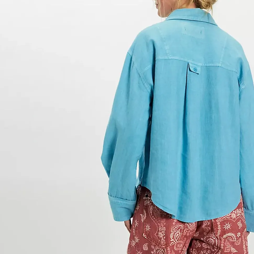 We The Free Laurel Linen Button-Up Shirt - Women's
