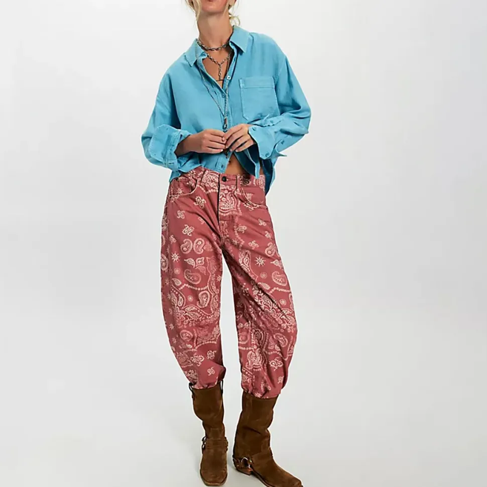 We The Free Laurel Linen Button-Up Shirt - Women's