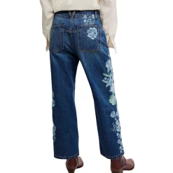 Willow Floral Embroidered Pant - Women's