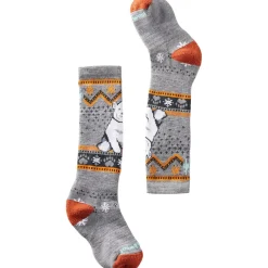 Wintersport Full Cushion Polar Bear Pattern OTC Sock - Kids'
