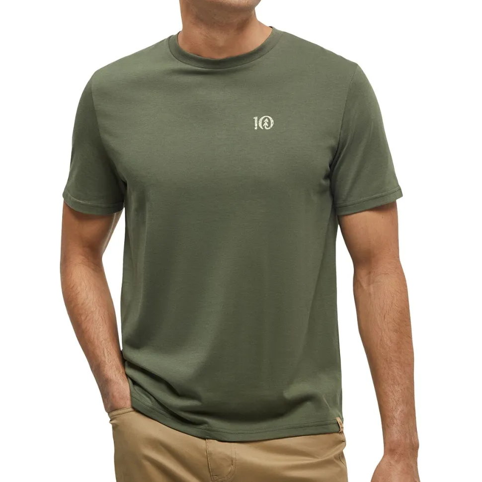 Woodblock Ten T-Shirt - Men's
