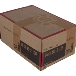 26 x 1.95 - 2.125in Schrader Valve Tube - 2-Pack